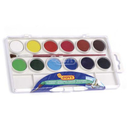 ACUARELAS ACUARELA JOVI 12 COLORES