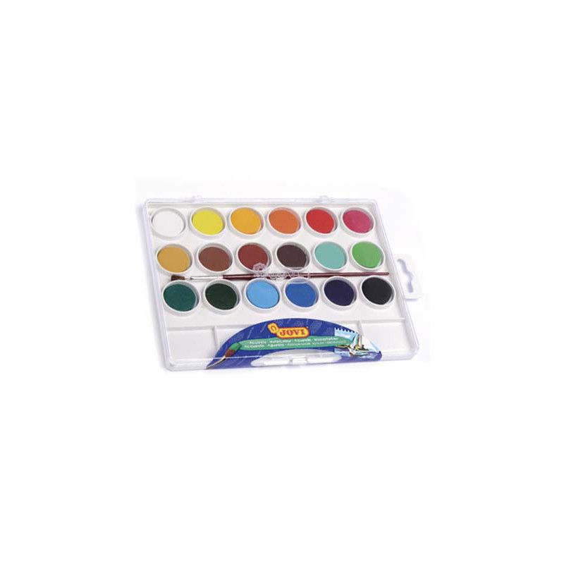 ACUARELAS ACUARELA JOVI 18 COLORES