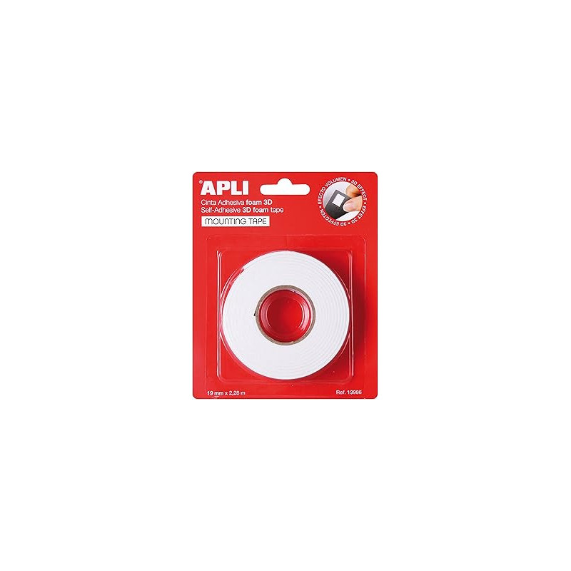 DOBLE CARA FOAM 19MM*2.28M ESPUMA FOAM 3D