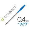 BOLIGRAFO ECONOMICO TRANSPARENTE Q-CONNECT MEDIO
