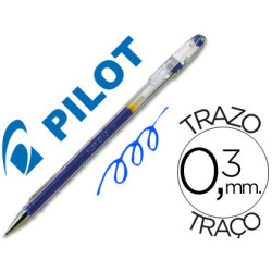 BOLÍGRAFO PILOT G-1 AZUL TINTA GEL.