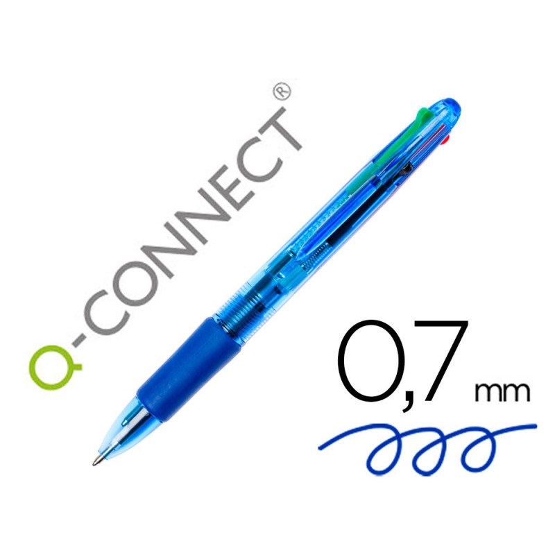 BOLÍGRAFO 4 EN 1 QCONNECT