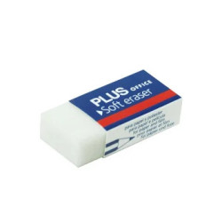 GOMA DE BORRAR SOFT US30 BLANCO