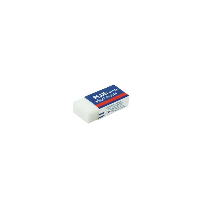 GOMA DE BORRAR SOFT US30 BLANCO