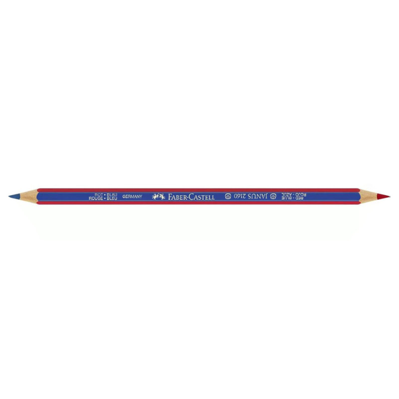 LAPIZ HEXAGONAL BICOLOR 2160 FABER CASTELL