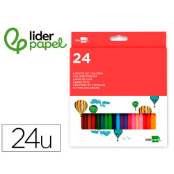 LÁPICES DE COLORES C/ DE 24 COLORES