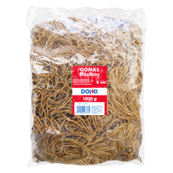 GOMAS 1 KG  1,5 MMX8 CM ELÁSTICAS
