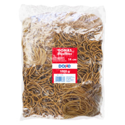 GOMAS 1 KG 2MMX14 CM ELÁSTICAS