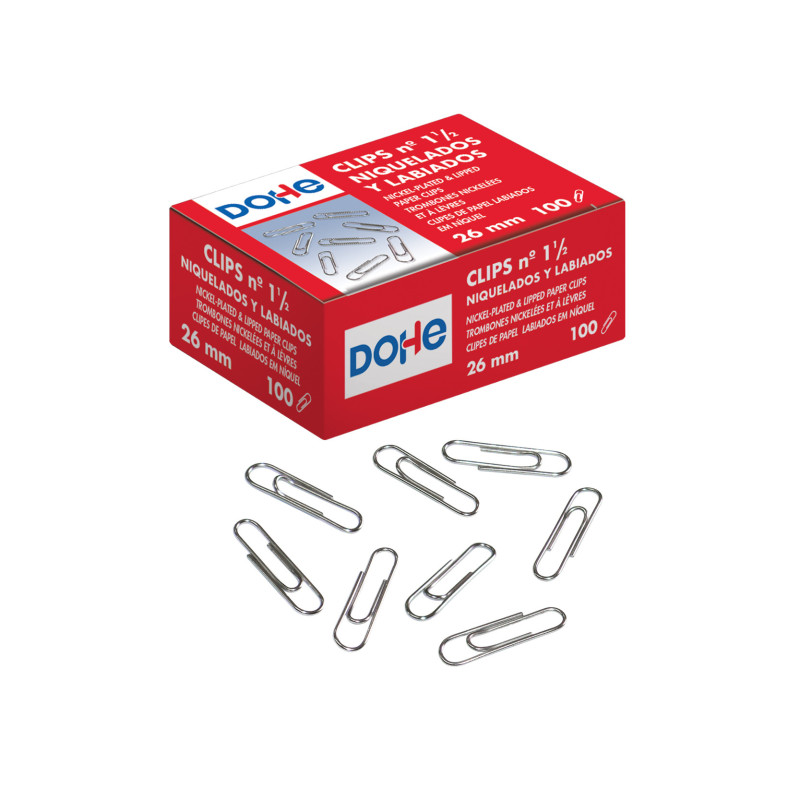 CLIP LABIADO Nº 1 1/2 100 UND