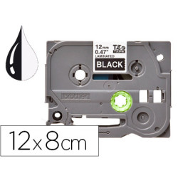 CINTA TZ TEJUELAR NEGRO BLANCO 12X8