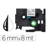 CINTA TZ TEJUELAR BLANCO NEGRO 6X8
