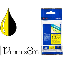 CINTA TZ TEJUELAR AMARILLO NEGRO 12X8