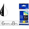 CINTA TZ TEJUELAR NEGRO BLANCO 6X8