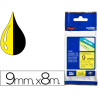 CINTA TZ TEJUELAR AMARILLO NEGRO 9X8