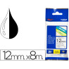 CINTA TZ TEJUELAR BLANCO NEGRO 12X8