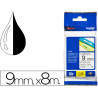 CINTA TZ TEJUELAR BLANCO NEGRO 9X8
