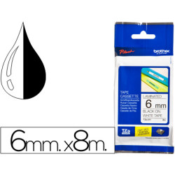 CINTA TZ TEJUELAR BLANCO NEGRO 6X8