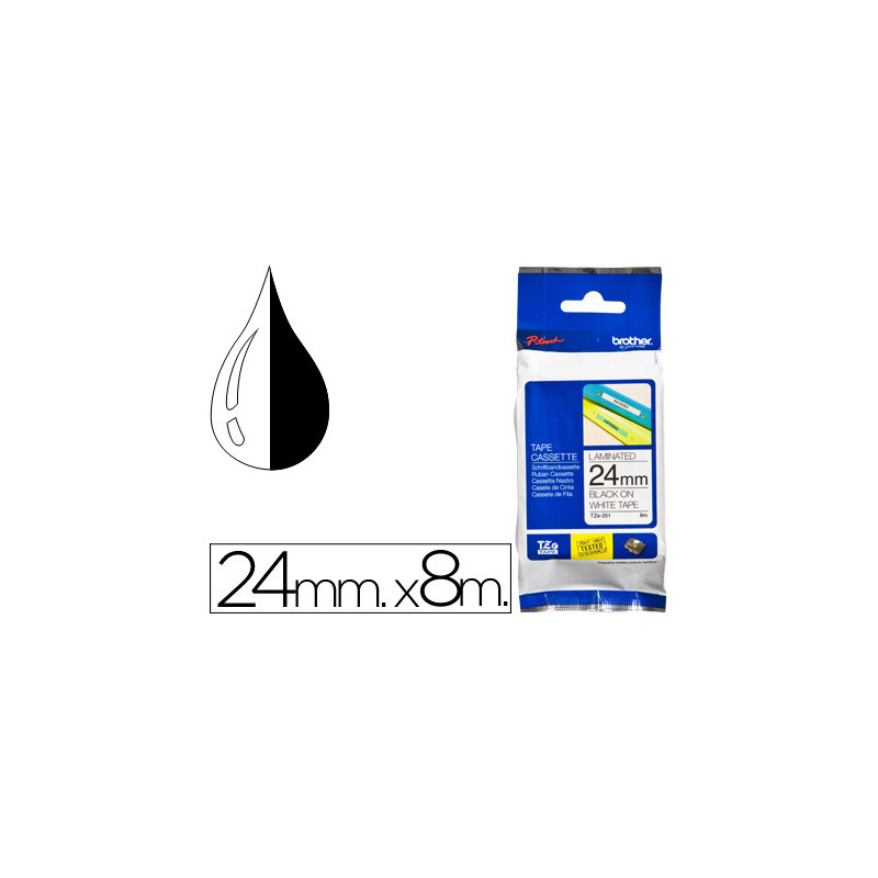 CINTA TZ TEJUELAR BLANCO-NEGRO 24X8