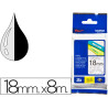 CINTA TZ TEJUELAR TRANSPARENTE-NEGRO 18X8