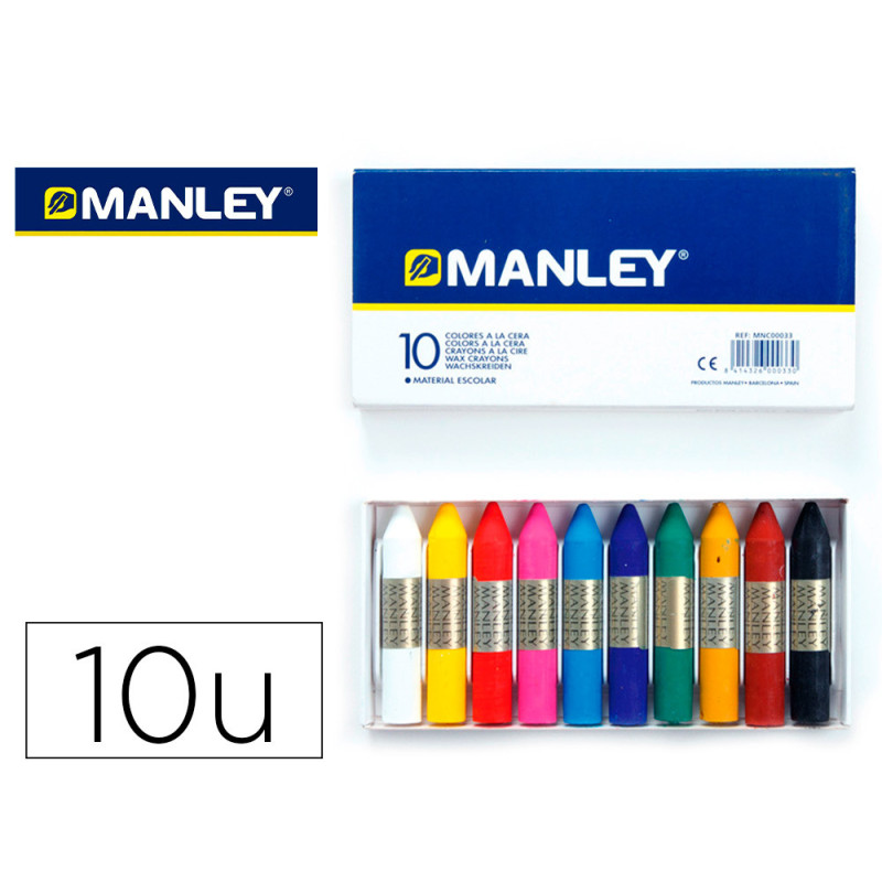 CERAS MANLEY ESTUCHE DE 10 SURTIDO