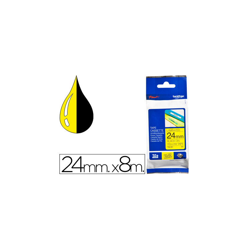 CINTA TZ TEJUELAR AMARILLO NEGRO 24X8