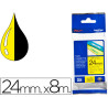 CINTA TZ TEJUELAR AMARILLO NEGRO 24X8