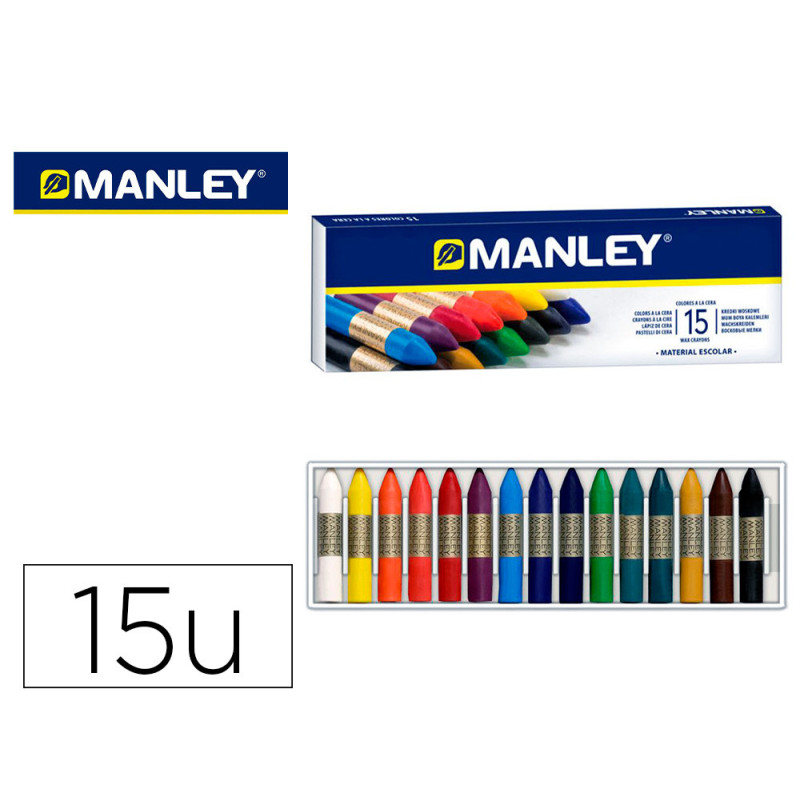 CERAS MANLEY ESTUCHE DE 15 SURTIDO