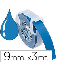 CINTA ROTULADORA 9MMX3M OMEGA AZUL