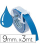 CINTA ROTULADORA 9MMX3M OMEGA AZUL