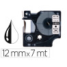 CINTA ROTULADORA 12X7 BLANCO/NEGRO DYMO