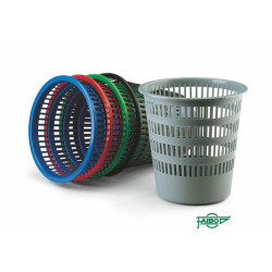 PAPELERA PLASTICO  polipropileno de rejilla 315X310