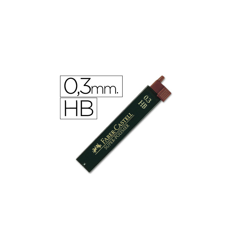 MINAS 0,3 FABER CASTELL SUPER POLYMER 0,3