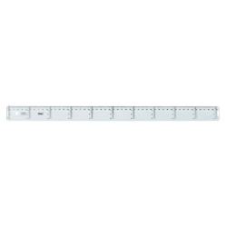 REGLA FAIBO PLÁSTICO 40 CM
