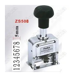 NUMERADOR AUTOMATICO 5 MM 8 BANDAS