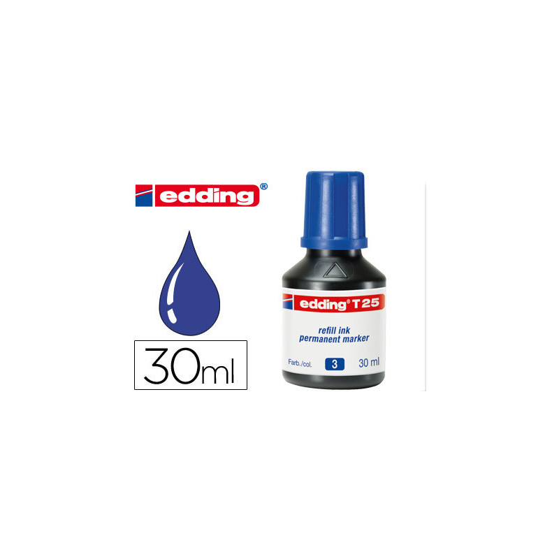 EDDING T25 TINTA DE RECARGA PARA MARCADOR PERMANENTE