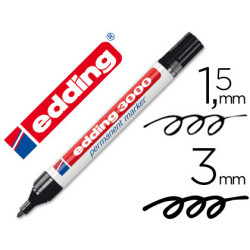MARCADOR  EDDING 3000 PERMANENTE ECOLINE A/N/R/V