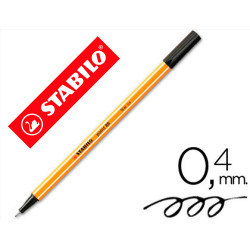 ROTULADOR STABILO PUNTA DE FIBRA POINT 88 0,4 MM