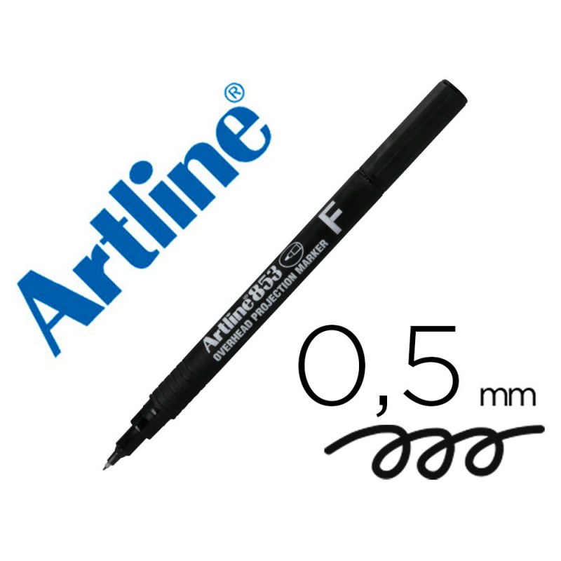 MARCADOR CD'S. ARTLINE 0,5 MM A/N/R/V