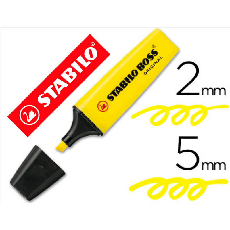 MARCADOR FLUOR STABILO BOSS ORIGINAL