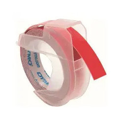 CINTA ROTULADORA 9MMX3M OMEGA ROJO