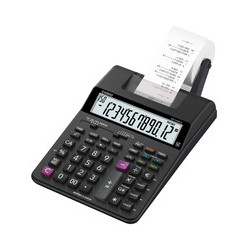 CALCULADORA CON IMPRESORA NEGRO HR-150RCE