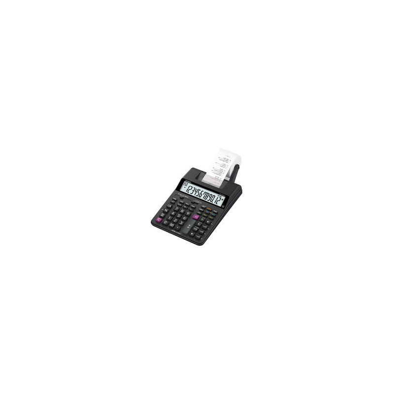 CALCULADORA CON IMPRESORA NEGRO HR-150RCE