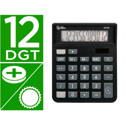 CALCULADORA SOBREMESA 12 DÍGITOS