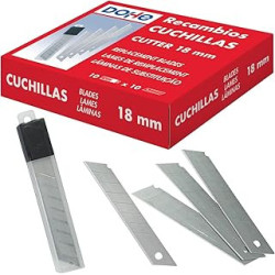 RECAMBIO 18MM 10 CUCHILLAS CUTTER