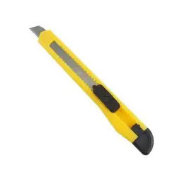 CUTTER 9 MM CUERPO PLÁSTICO