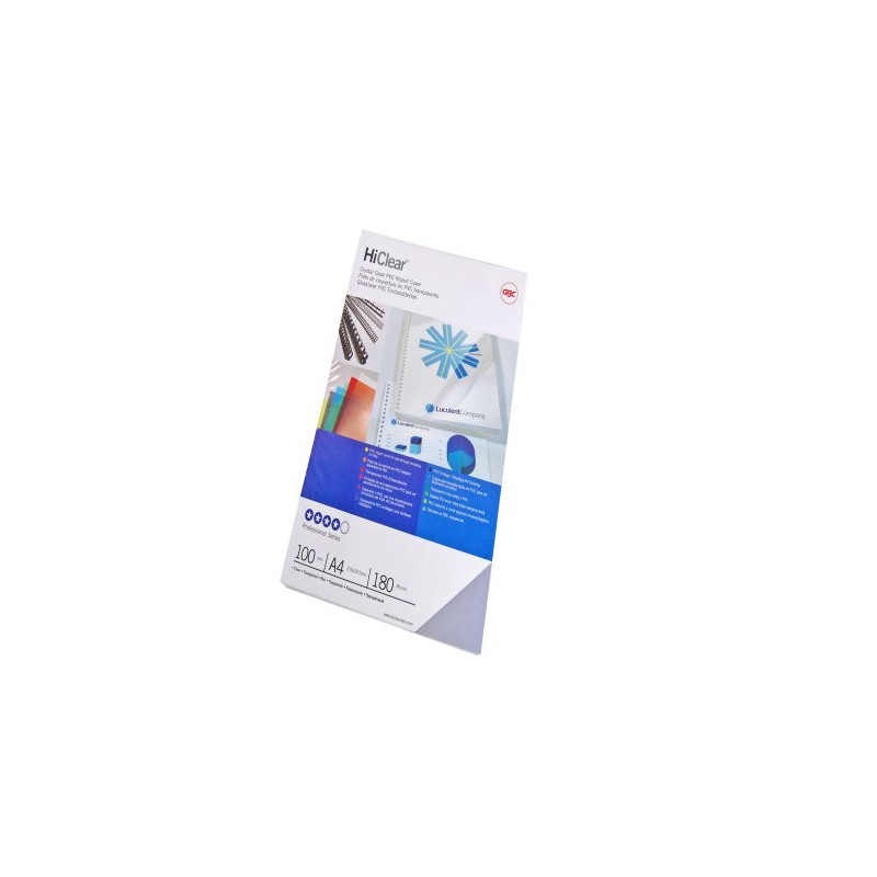 CUBIERTA PP DINA4 180 MICRAS CRISTAL