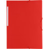 CARP. PP. GOMAS/SOLAPA A4 ROJO