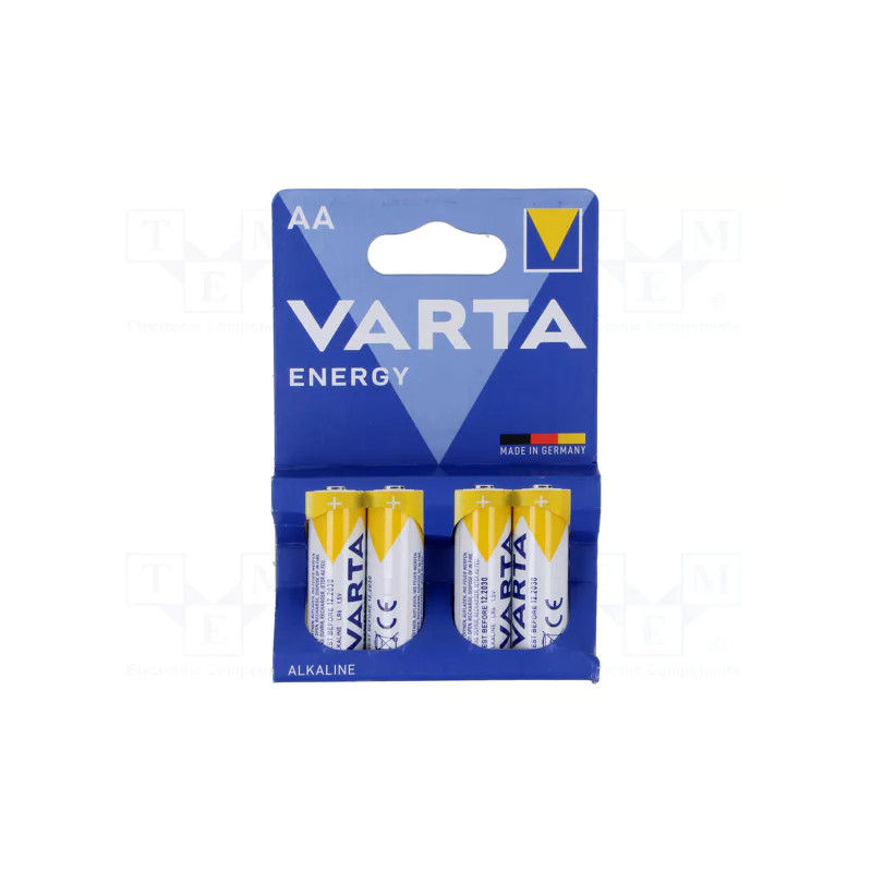 PILAS ALCALINA AA BLISTER 4 UD.