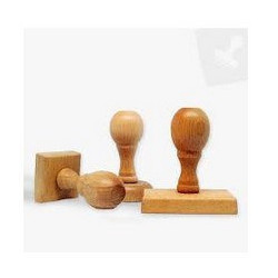 SELLO CAUCHO MAX 8X8CM MADERA