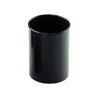 CUBILETES DE PLÁSTICO 78 MM.RECYLINE. NEGRO